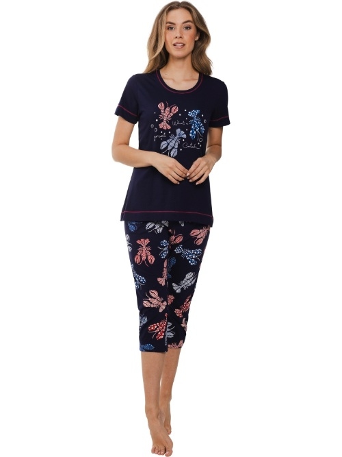 Rebelle Women navy blue pajama