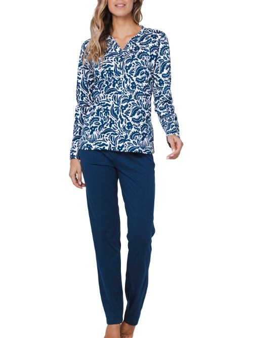 Pastunette Women navy blue pajama