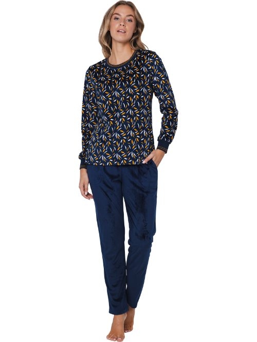 Pastunette Women navy blue pajama