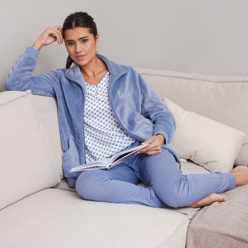 Pastunette Women blue pajama