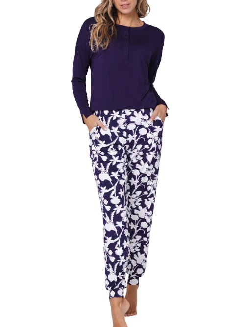 Pastunette Women purple pajama
