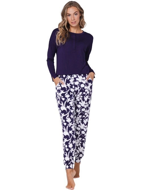 Pastunette Women purple pajama