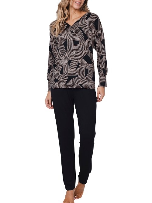 Pastunette Women black pajama