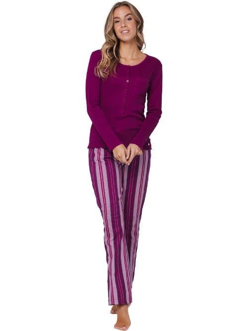 Rebelle Women dark red pajama