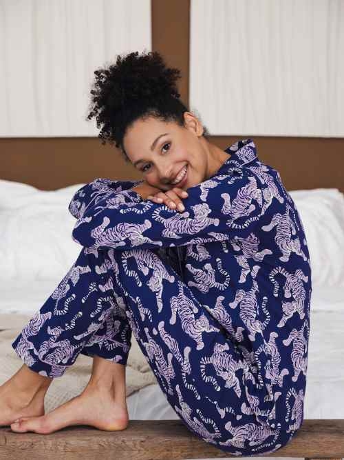Rebelle Women purple pajama