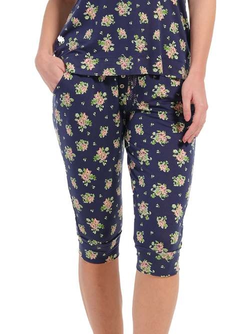 Pastunette Women navy blue pyjama pant