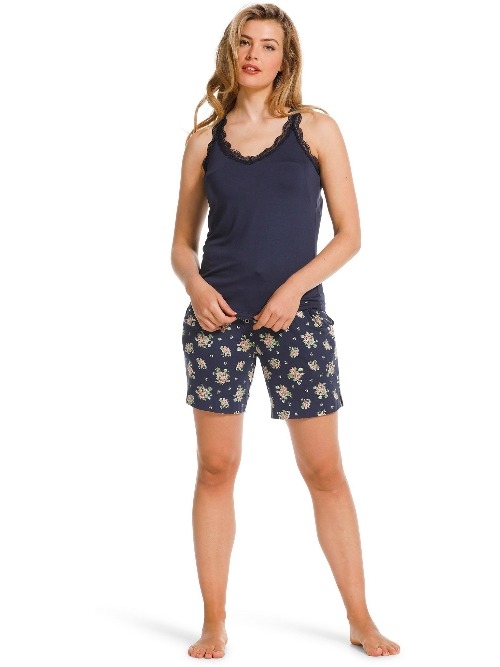 Pastunette Women navy blue pyjama pant