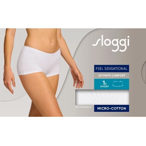 Sloggi Feel Sensational white short