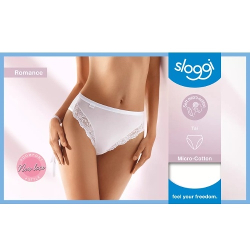 Sloggi Romance white brief