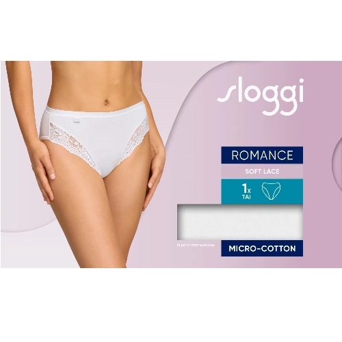 Sloggi Romance white brief