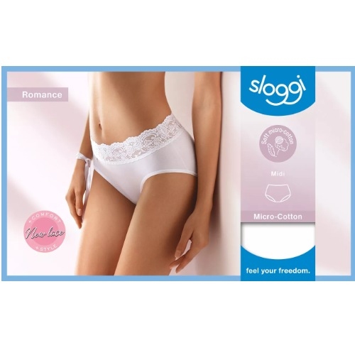 Sloggi Romance white brief