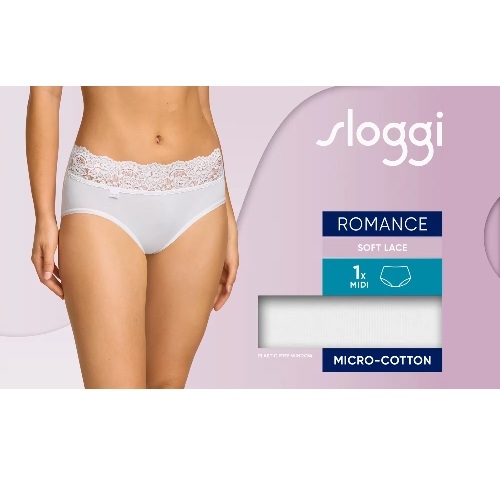 Sloggi Romance white brief