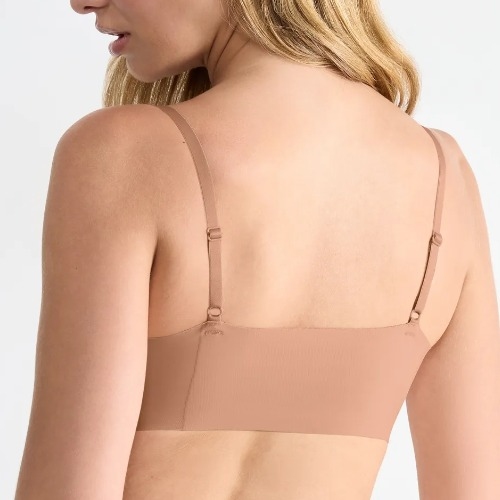 Sloggi Zero Microfibre brown non-padded bra