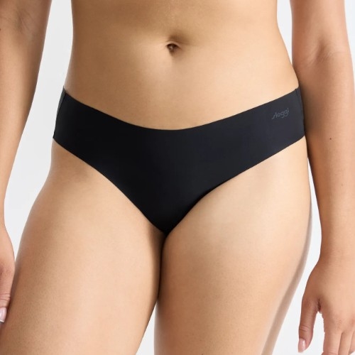 Sloggi Zero Microfibre black thong