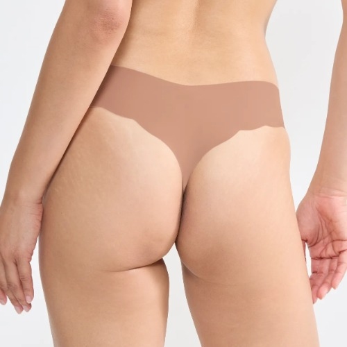 Sloggi Zero Microfibre brown thong