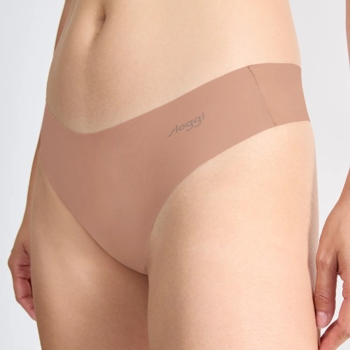 Sloggi Zero Microfibre brown thong