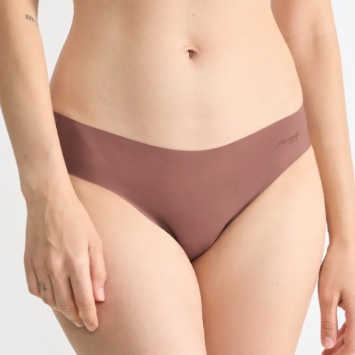 Sloggi Zero Microfibre brown thong