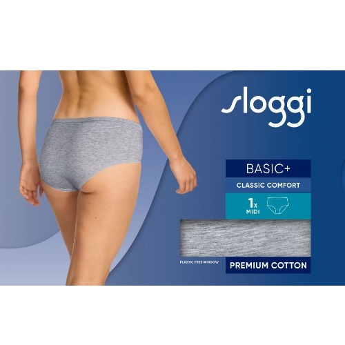 Sloggi Basic+ grey brief
