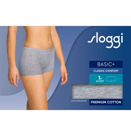 Sloggi Basic+ grey short