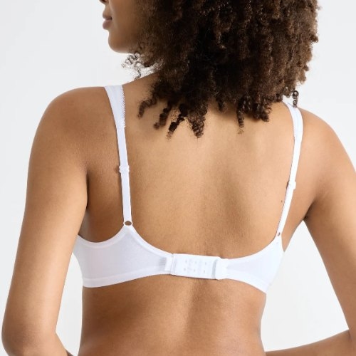 Sloggi Basic+ white non-padded bra