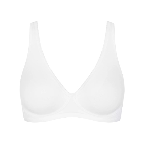 Sloggi Basic+ white non-padded bra