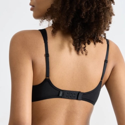 Sloggi Basic+ black non-padded bra