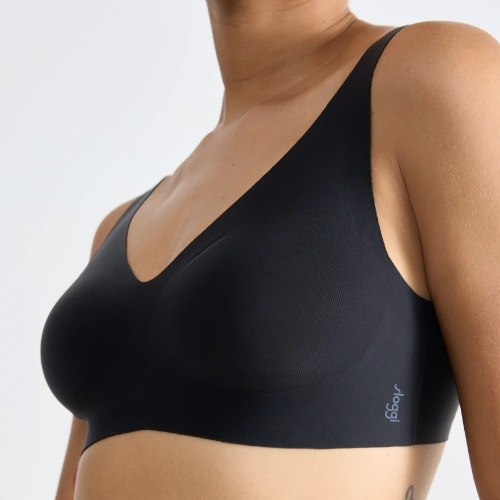 Sloggi Zero Feel black non-padded bra