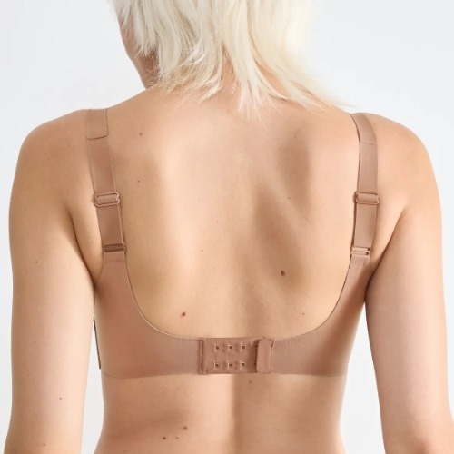 Sloggi Zero Feel brown non-padded bra