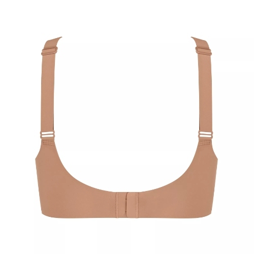 Sloggi Zero Feel brown non-padded bra