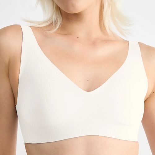 Sloggi Zero Feel white non-padded bra