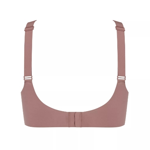 Sloggi Zero Feel brown non-padded bra