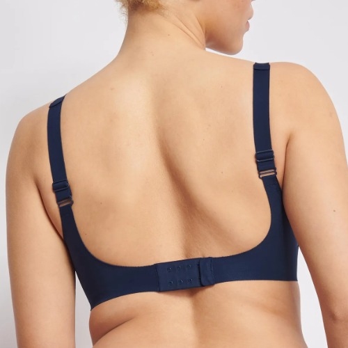 Sloggi Zero Feel navy blue non-padded bra