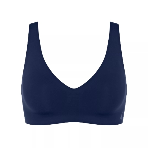 Sloggi Zero Feel navy blue non-padded bra
