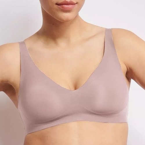 Sloggi Zero Feel violet non-padded bra