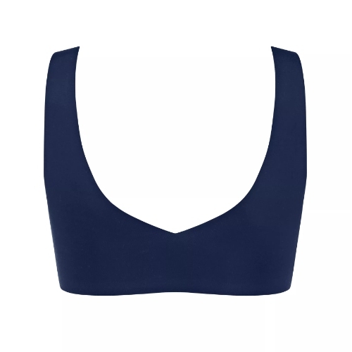 Sloggi Zero Feel navy blue non-padded bra