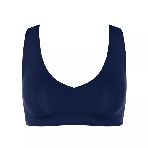Sloggi Zero Feel navy blue non-padded bra