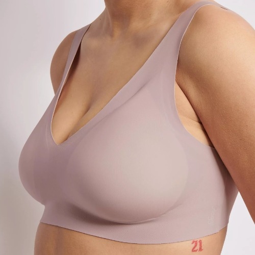Sloggi Zero Feel violet non-padded bra