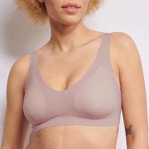 Sloggi Zero Feel violet non-padded bra