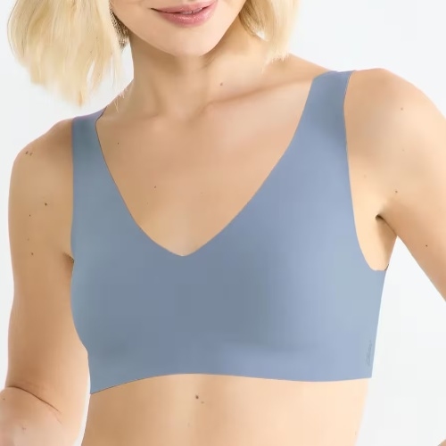 Sloggi Zero Feel blue non-padded bra