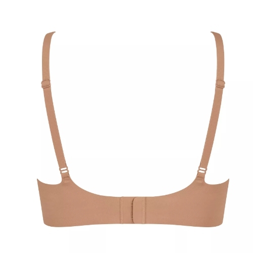 Sloggi Zero Feel brown non-padded bra