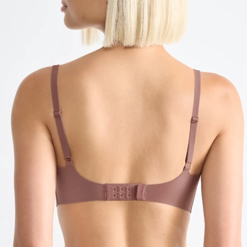 Sloggi Zero Feel brown non-padded bra