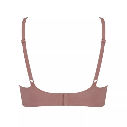 Sloggi Zero Feel brown non-padded bra