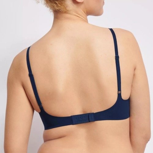 Sloggi Zero Feel navy blue non-padded bra