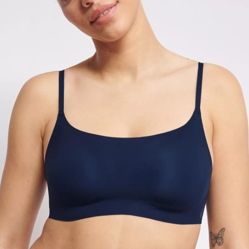 Sloggi Zero Feel navy blue non-padded bra