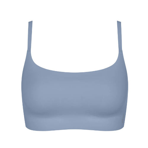 Sloggi Zero Feel blue non-padded bra