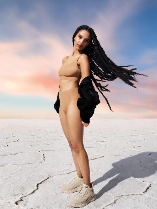 Sloggi Zero Feel brown non-padded bra