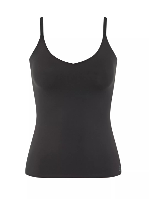 Sloggi Zero Feel black spaghetti top