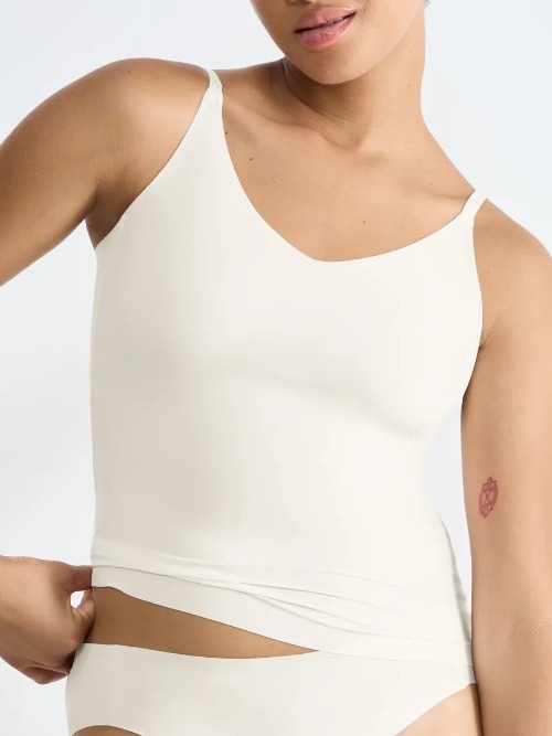 Sloggi Zero Feel white spaghetti top