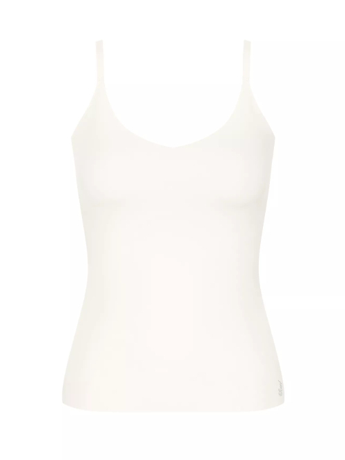 Sloggi Zero Feel white spaghetti top