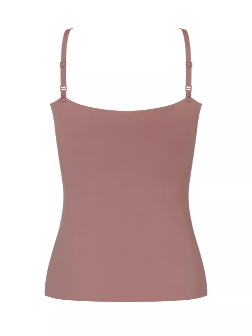 Sloggi Zero Feel brown spaghetti top